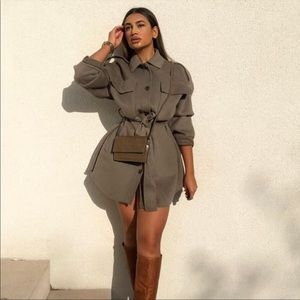 Zara wool blend overshirt